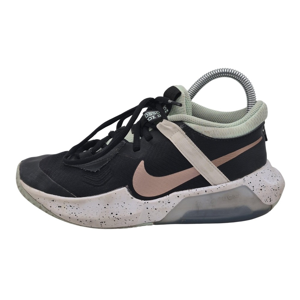 Nike Basketball Shoes Youth Size 5Y Low Top Black‎ Mint Pink Lace Up DC5216-003
